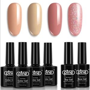 Pine gel nail polish set
